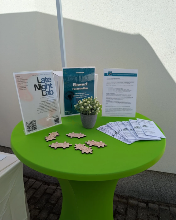 Das Gastgeschenk: magnetische Puzzleteile